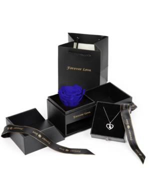 Forever Rose & Necklace Gift Set - Image 2