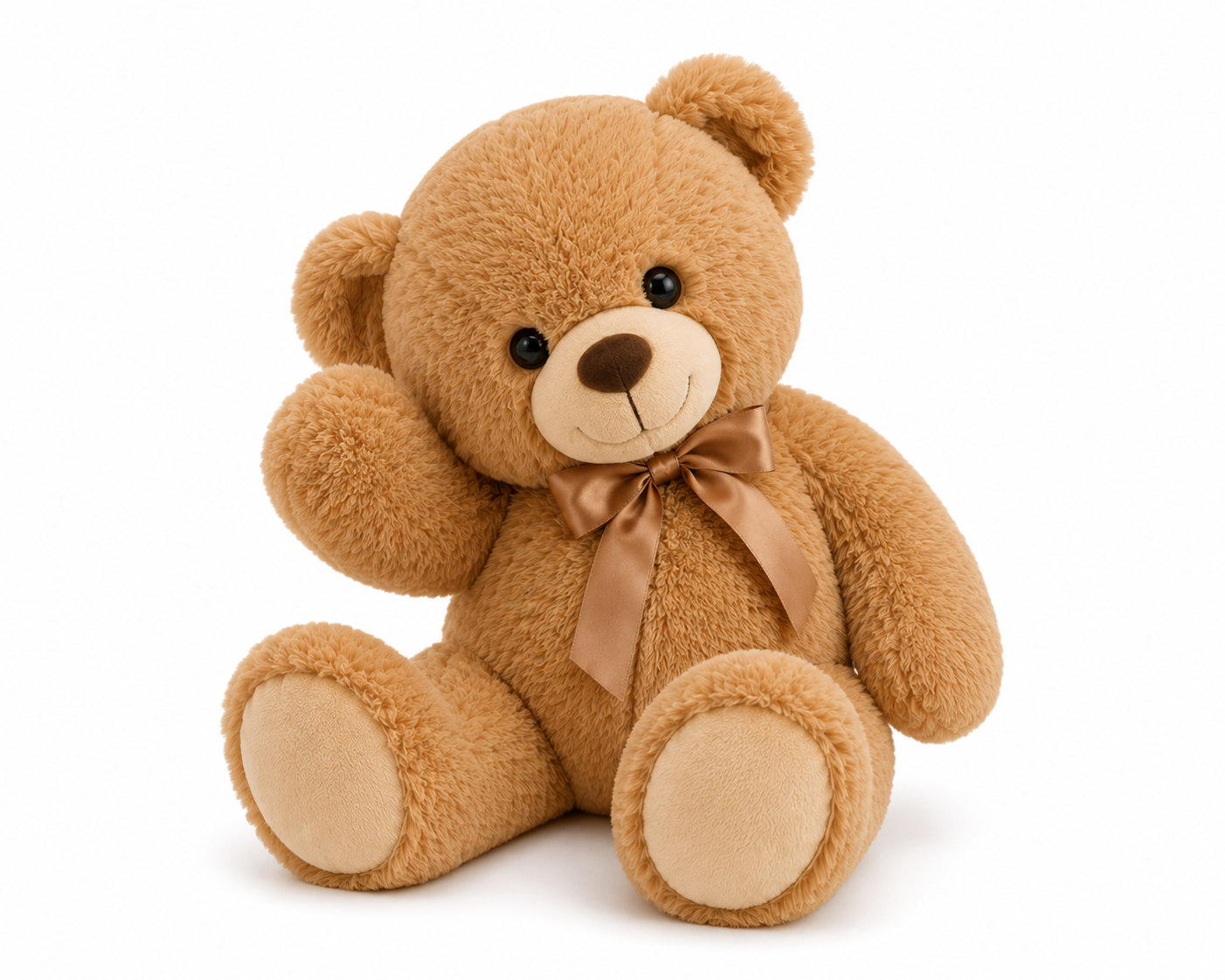Large Teddy Bear - Light Brown - Image 2
