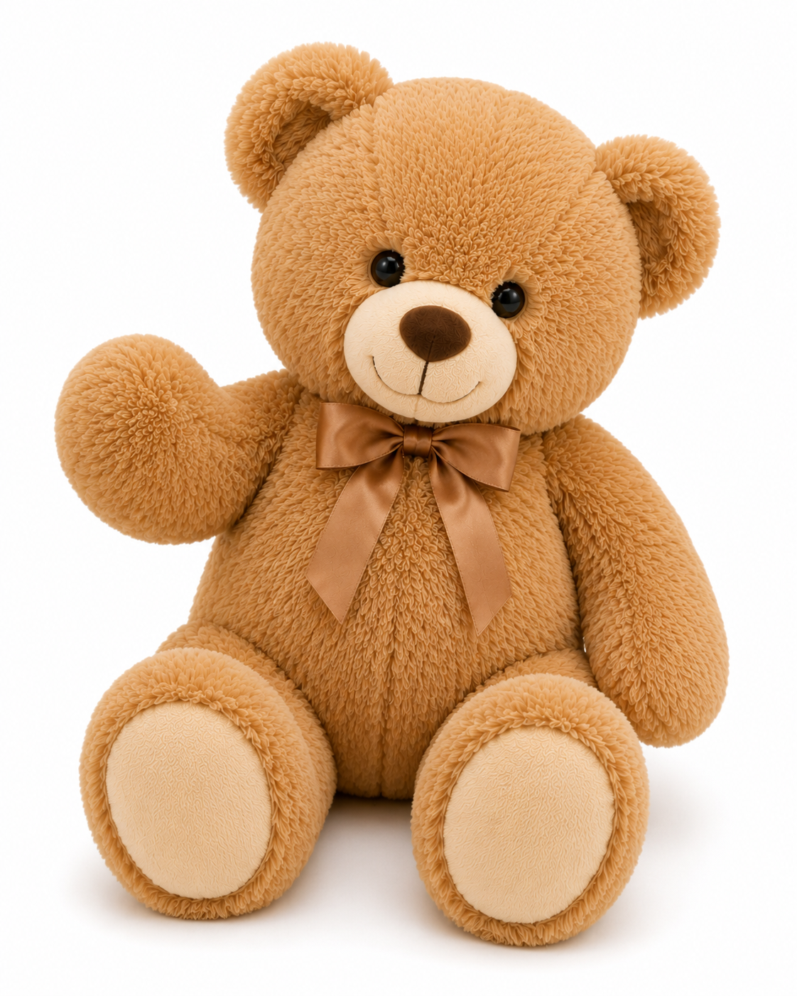 Large Teddy Bear - Light Brown - Image 4