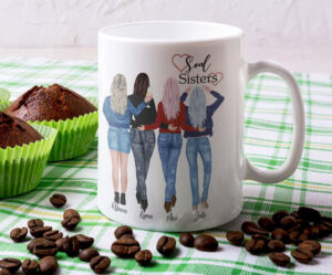11oz Personalized Ceramic Coffee Mug - Image 2