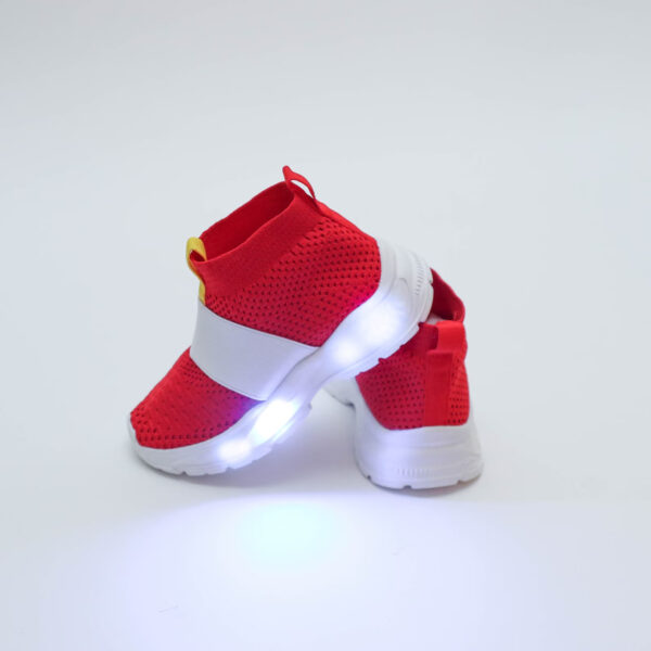 Light Up Sonic Shoes for Kids | Emeralds and Power Rings - Image 4