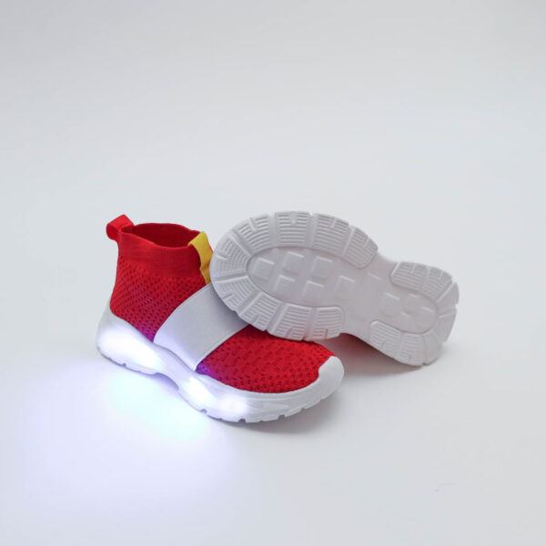 Light Up Sonic Shoes for Kids | Emeralds and Power Rings - Image 5