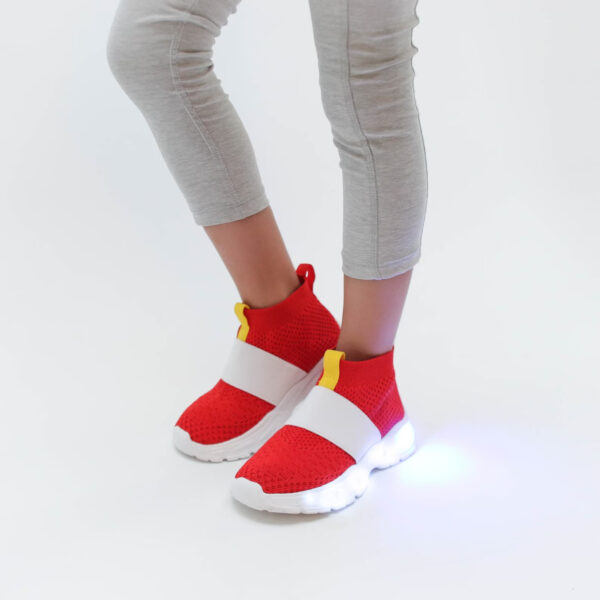 Light Up Sonic Shoes for Kids | Emeralds and Power Rings - Image 6