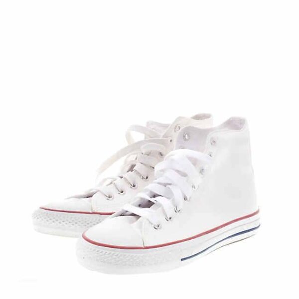 High Top Sneaker/Shoes - Adult/Unisex - White