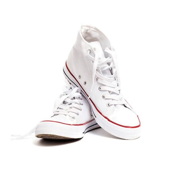 High Top Sneaker/Shoes - Adult/Unisex - White - Image 2