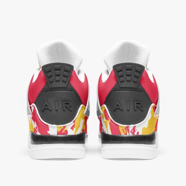 Kicxs Chiefs High-Top Sneakers -White Sole - Image 3