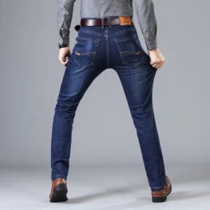 Autumn & Winter Stretch Men's Jeans - Image 3
