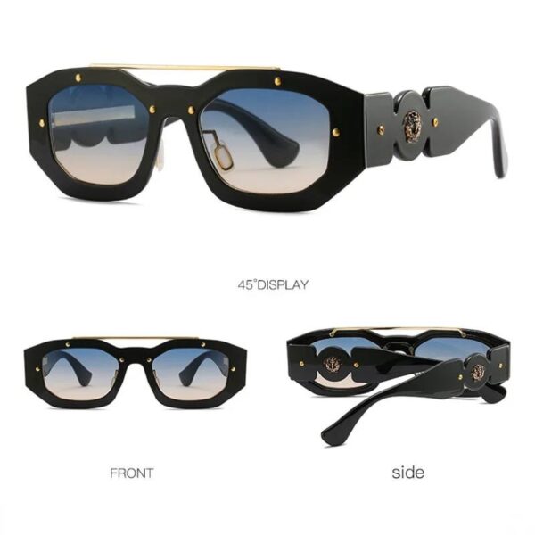 Fashion Punk Sunglasses Unisex Vintage - Image 5