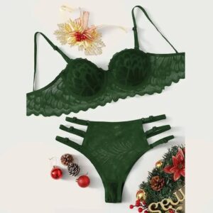 Bras Set Sexy V-Neck Underwear Set - Image 3