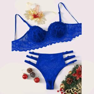 Bras Set Sexy V-Neck Underwear Set - Image 4