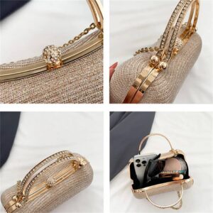 Luxury Crystal Women's Clutch Bag - Image 3