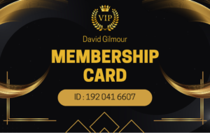 Custom membership or fan ID card