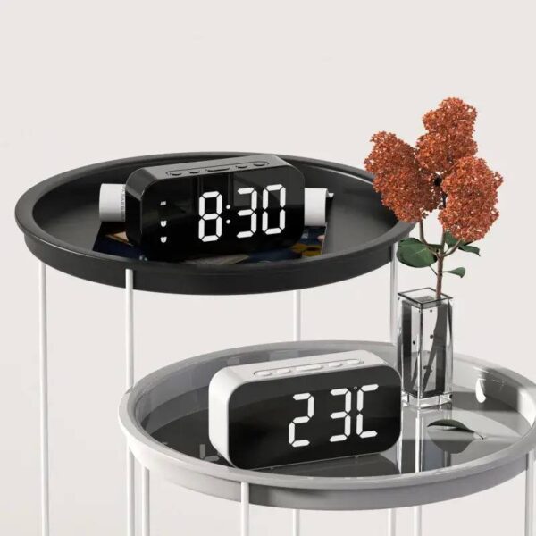 Digital Clock Dual Alarms Temperature Table Clock - Image 4