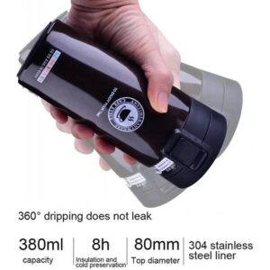380ml Thermos Coffee Cup Tea Mug - Image 5