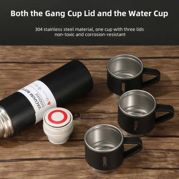 500ML Business Style Coffee Mug with Vacuum - Image 3