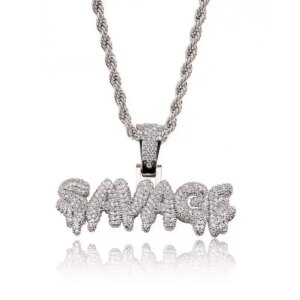 Iced Out Letter Savage Pendant Shiny Bing - Image 3